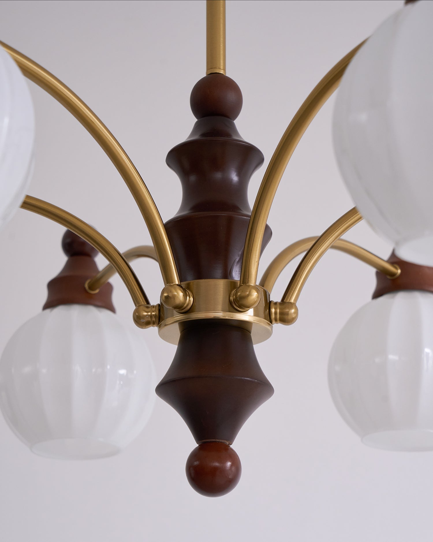 Lustra Chandelier Blossom with Glass Shades - Letslighting