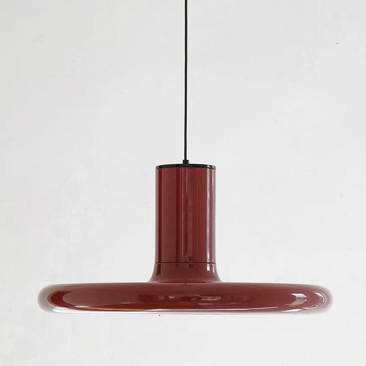Solara Pendant Lamp Aluminum Cylinder Disc Industrial - Letslighting