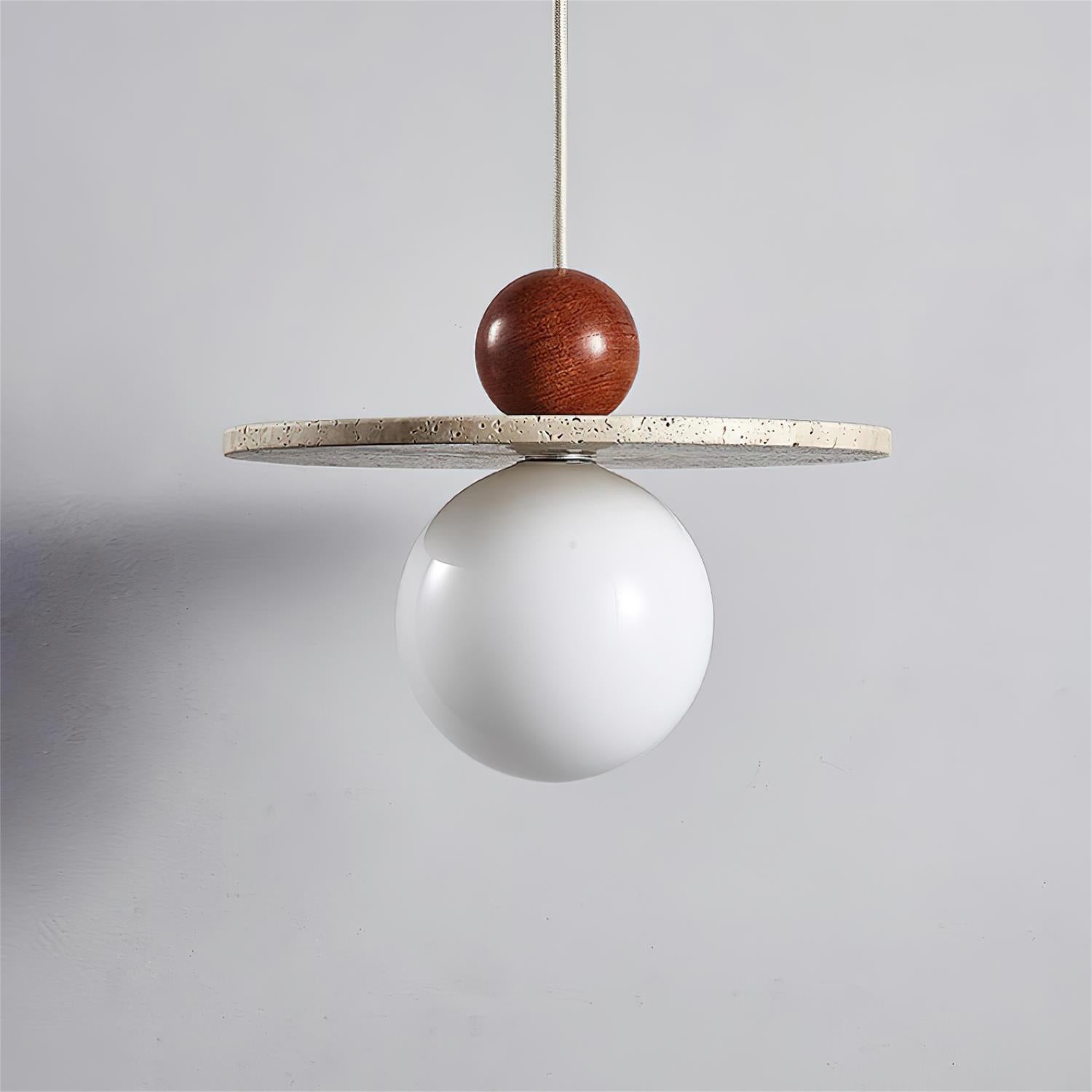 Marcio Pendant Light Travertine - Letslighting