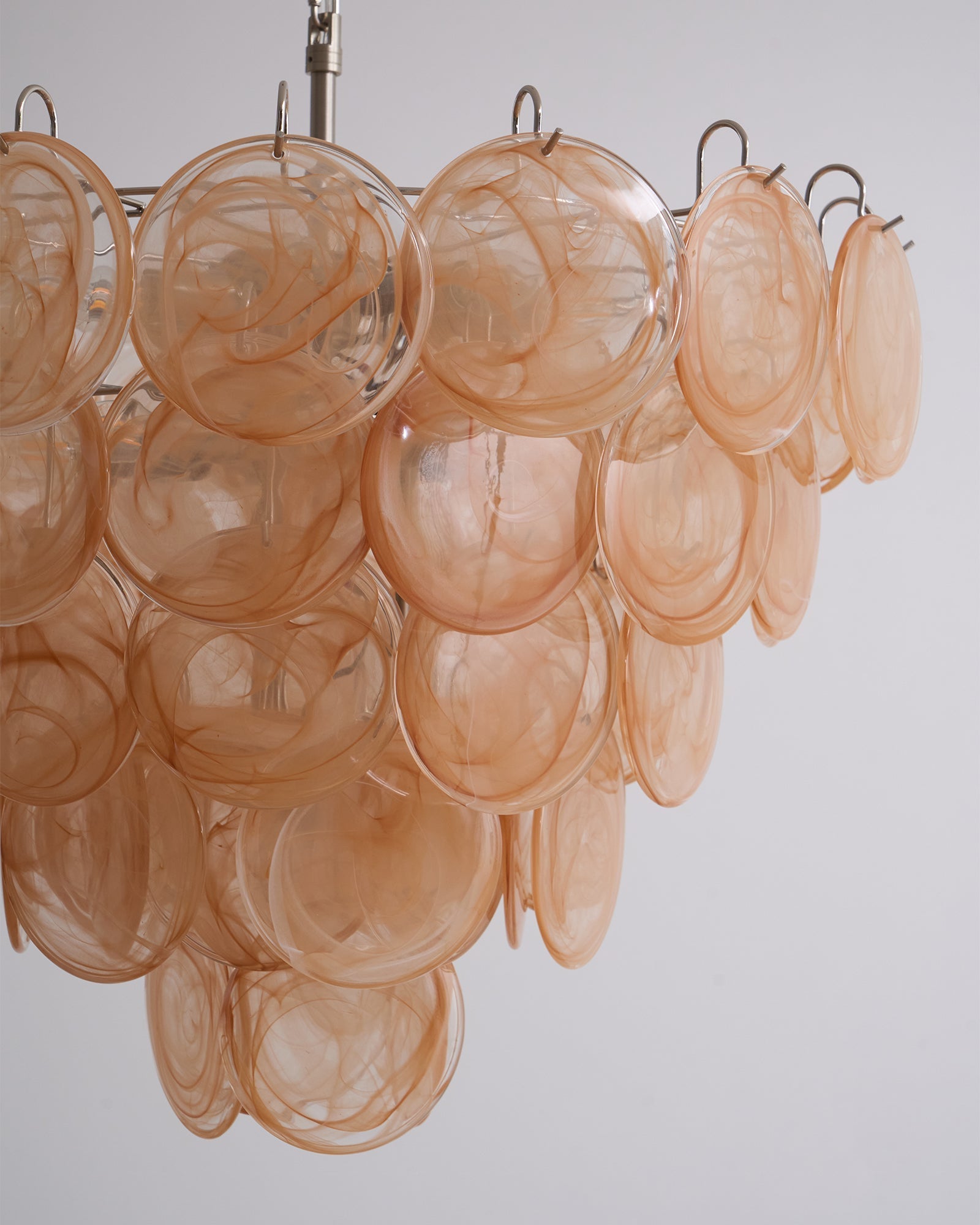 Aurora Chandelier Murano Glass Disc Classic - Letslighting