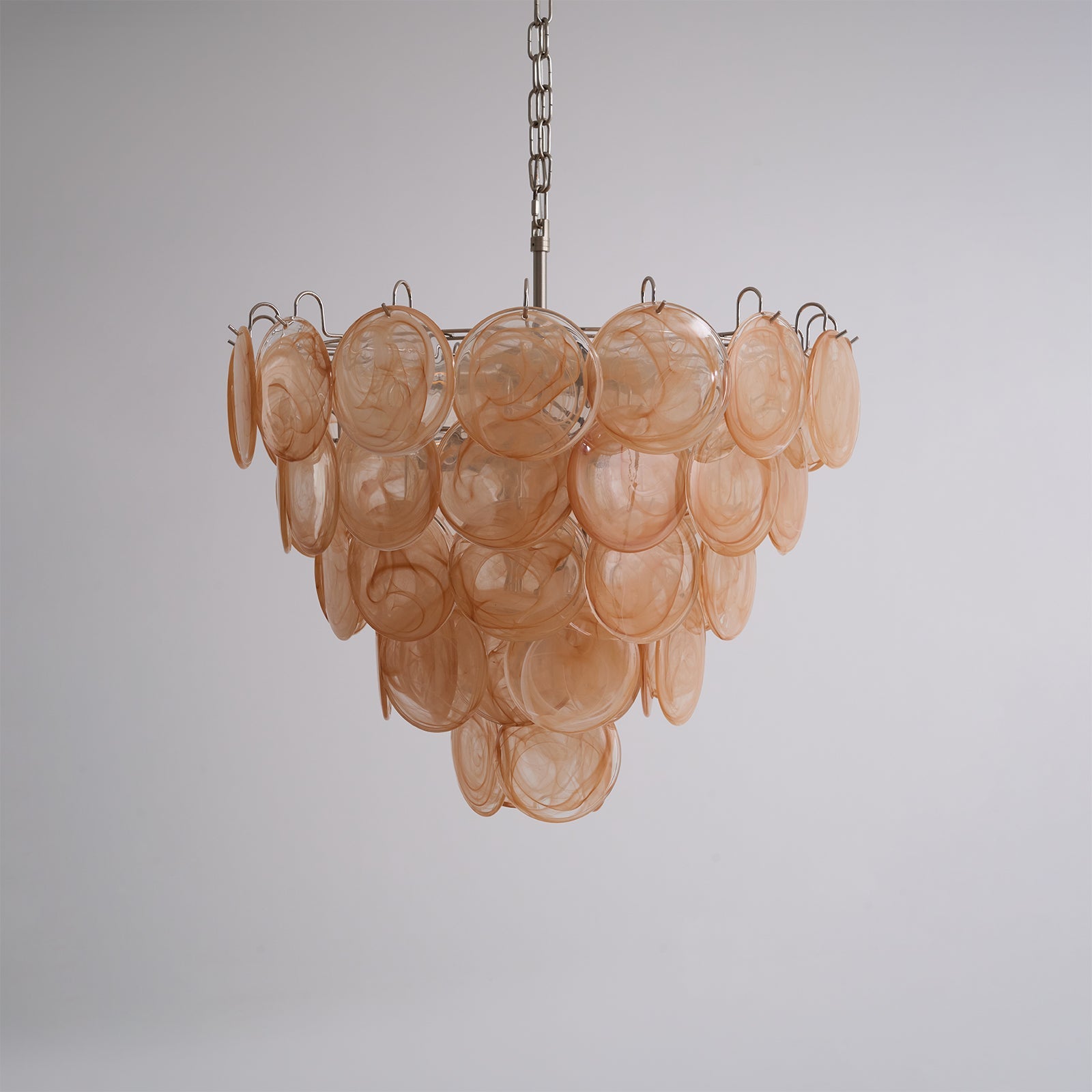 Aurora Chandelier Murano Glass Disc Classic - Letslighting