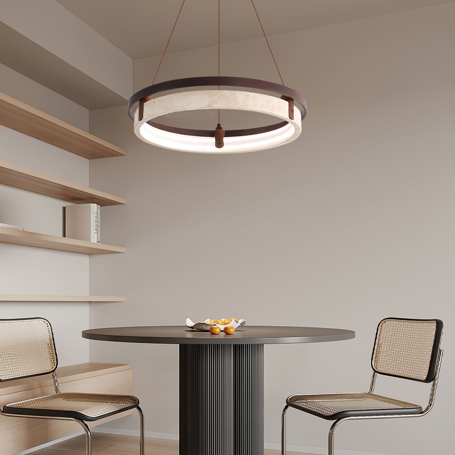Veraearae Travertine Pendant Light - Letslighting
