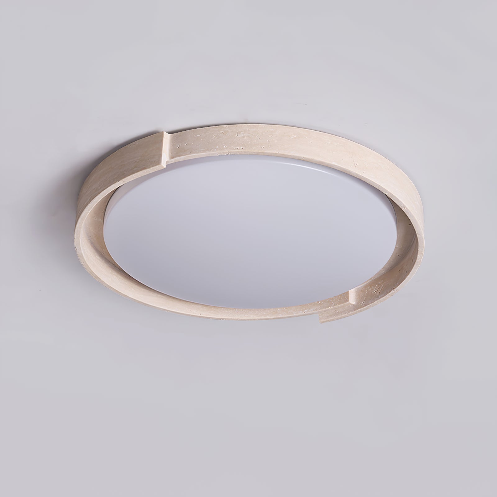 Zevinarae Travertine Ceiling Light
