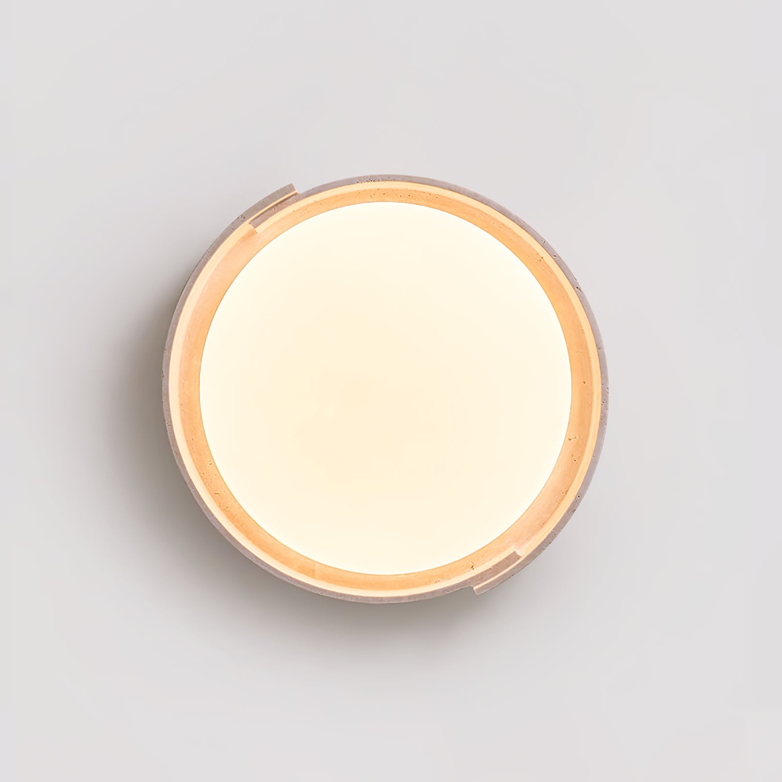 Zevinarae Travertine Ceiling Light