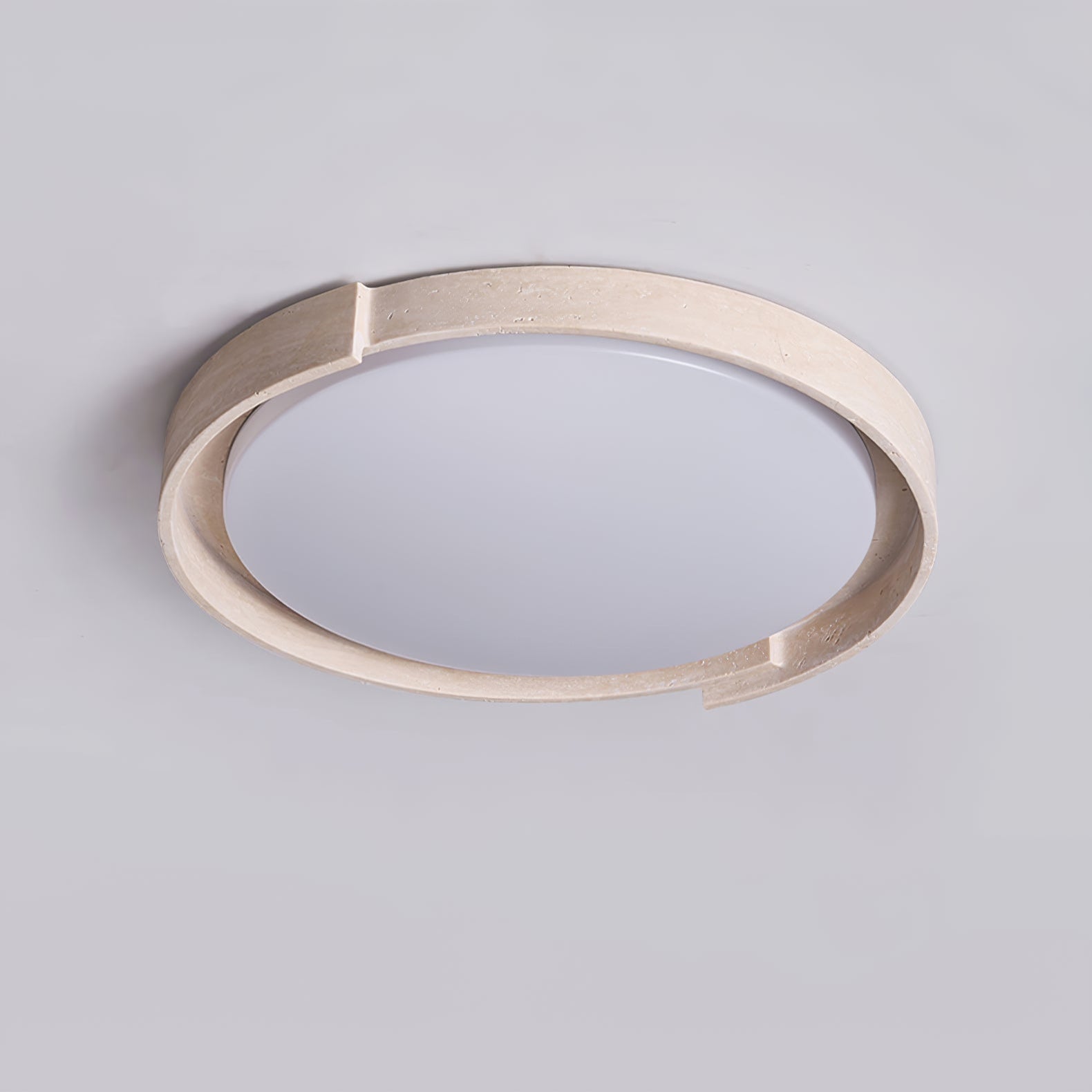 Zevinarae Travertine Ceiling Light