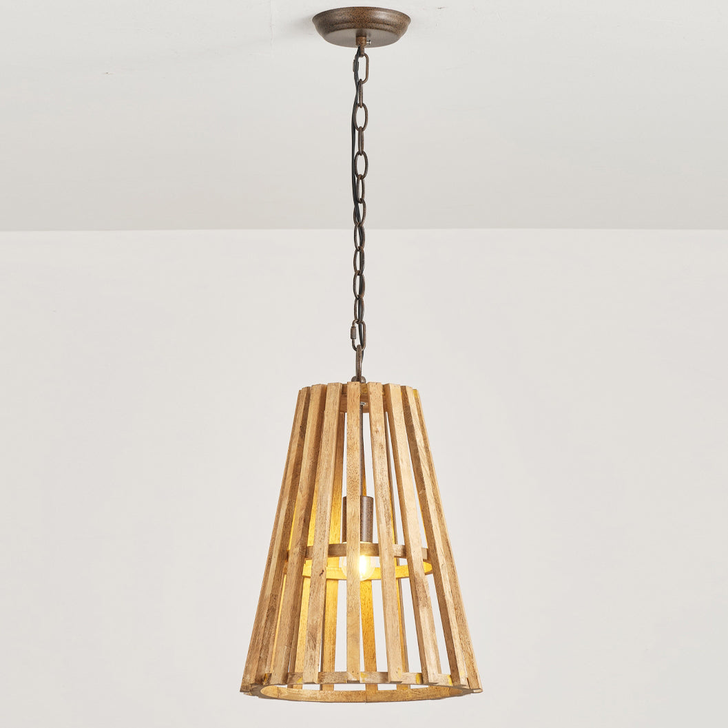 Avsolel Modern Minimalist Wooden Pendant Lamp - Letslighting