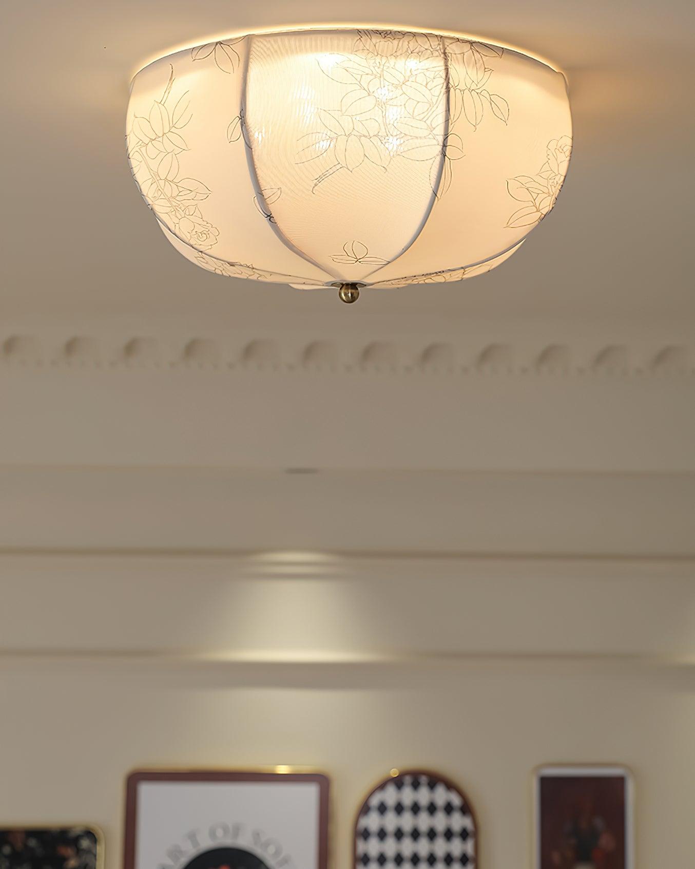 Ilvara Premium Nordic Art Fabric Ceiling Lamp - Letslighting
