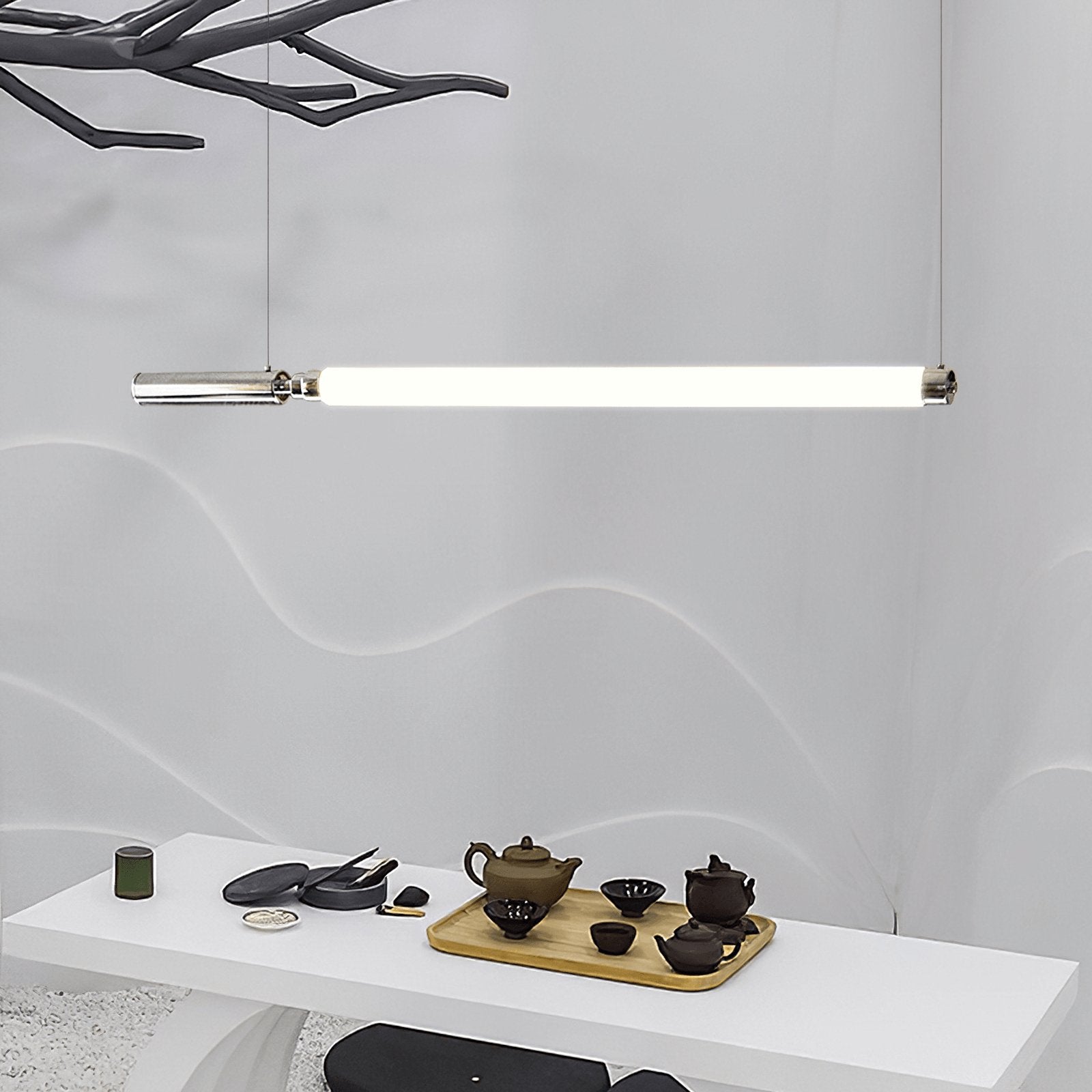 Ollaeos Modern Minimalist Glass Pendant Light - Letslighting