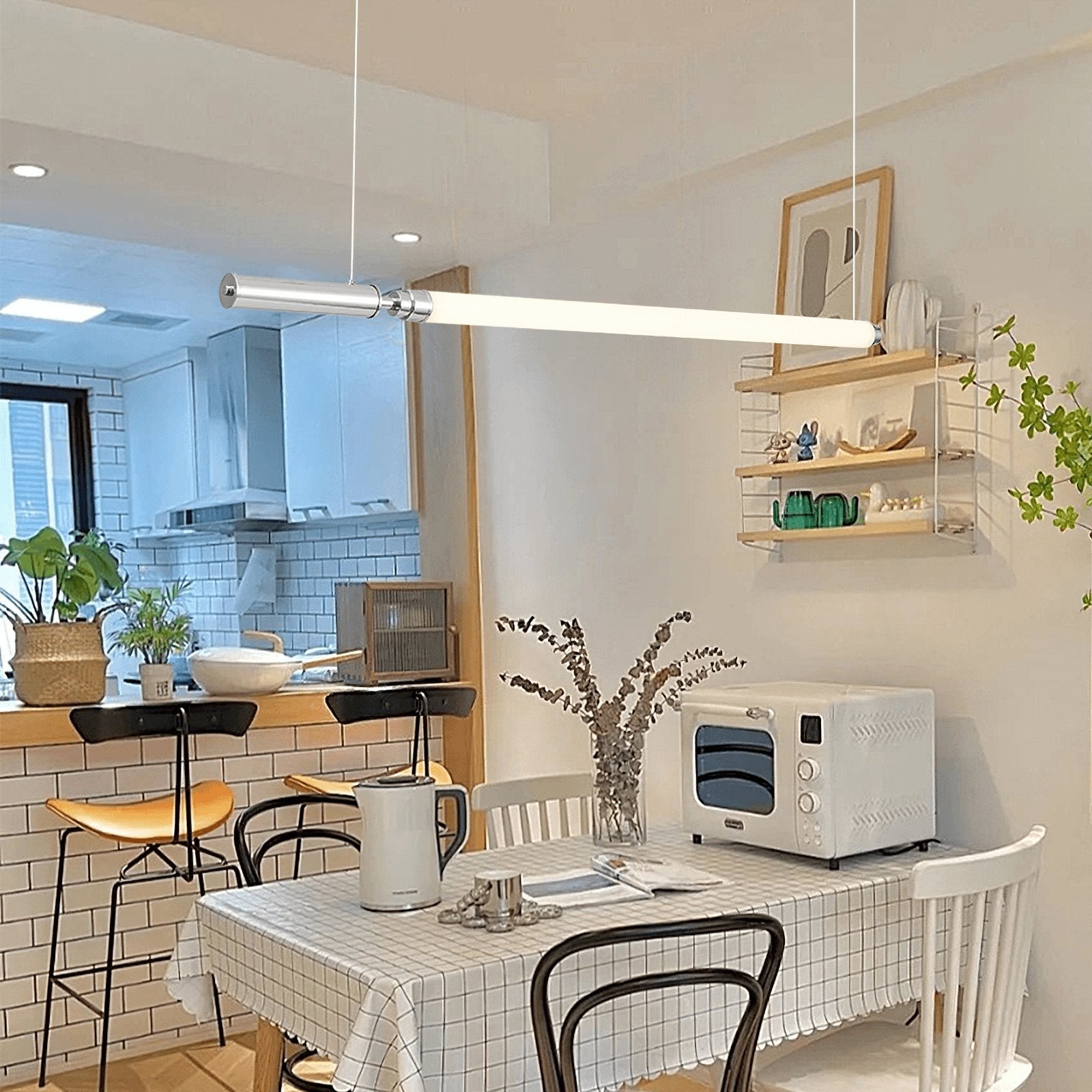 Ollaeos Modern Minimalist Glass Pendant Light - Letslighting