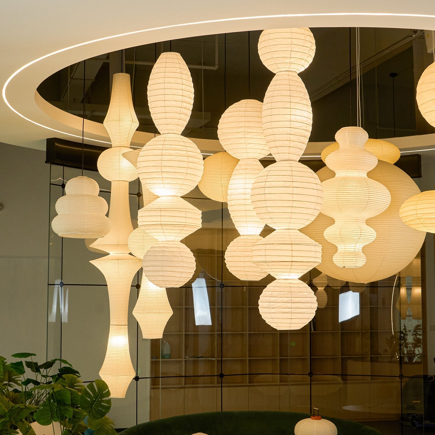 Elthayra Natural Series Bamboo Lantern Pendant Lamp - Letslighting