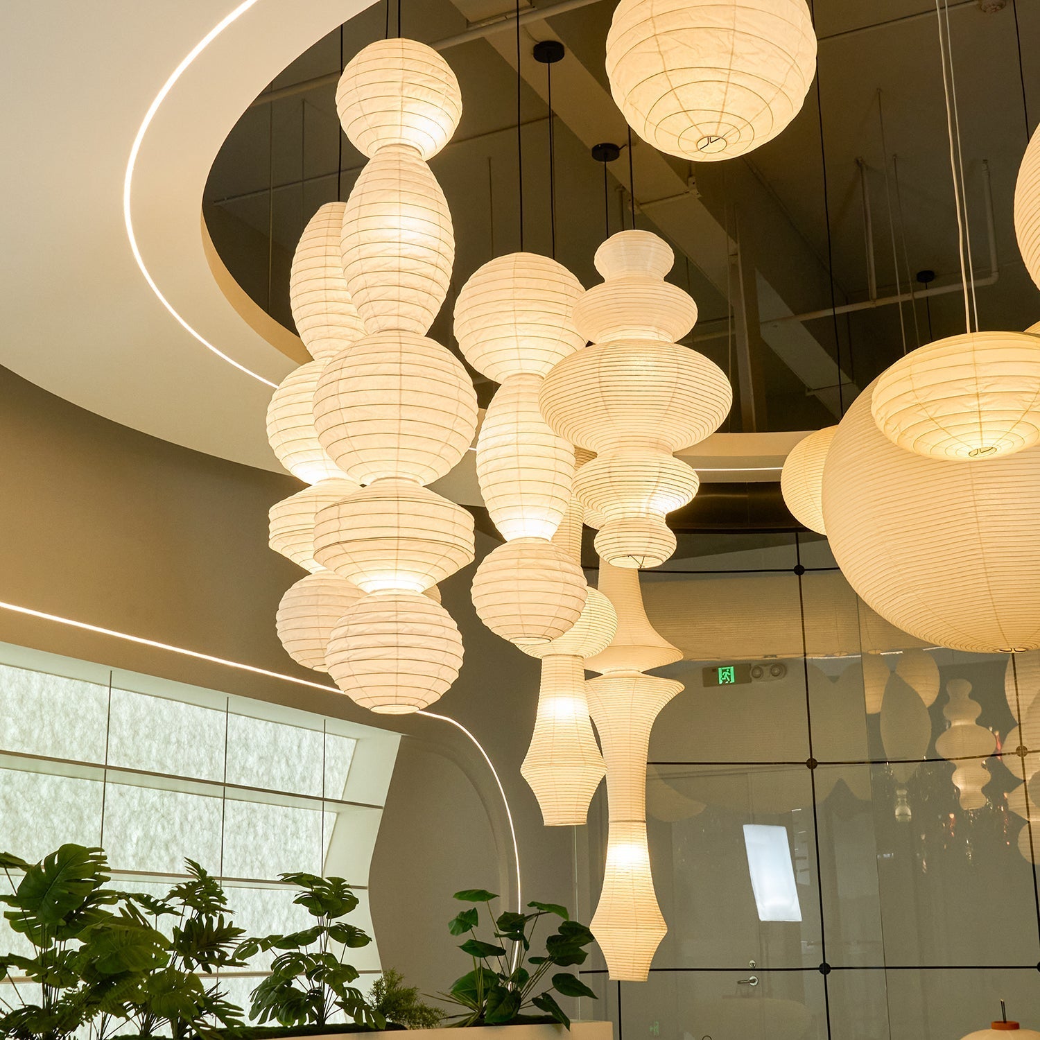 Elthayra Natural Series Bamboo Lantern Pendant Lamp - Letslighting