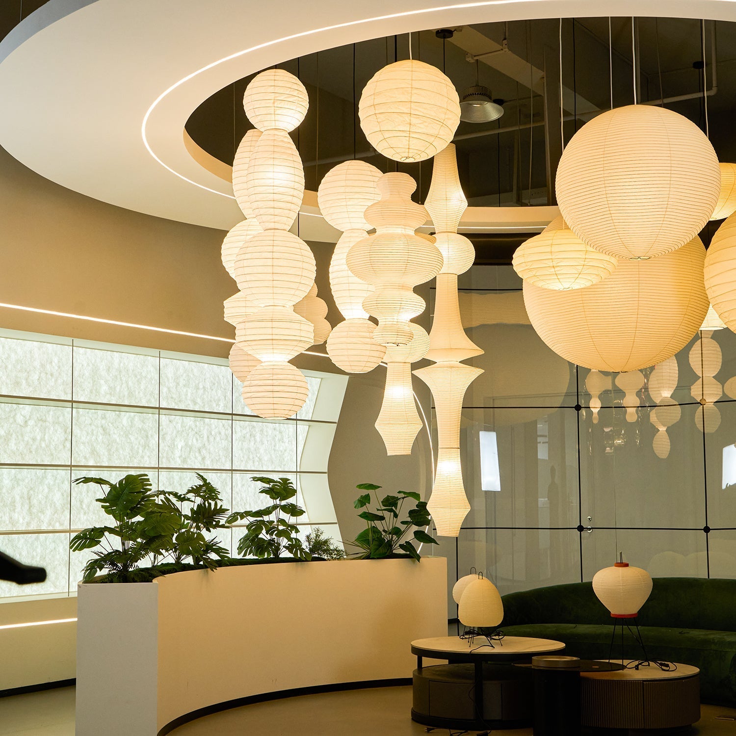 Elthayra Natural Series Bamboo Lantern Pendant Lamp - Letslighting