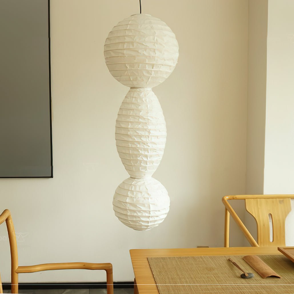 Elthayra Natural Series Bamboo Lantern Pendant Lamp - Letslighting