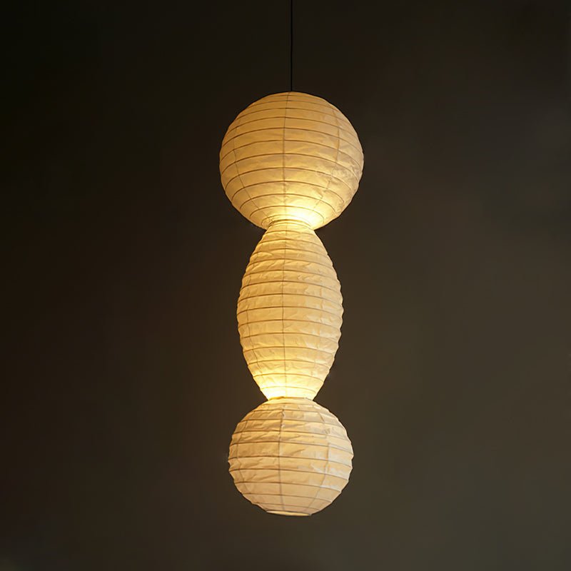 Elthayra Natural Series Bamboo Lantern Pendant Lamp - Letslighting