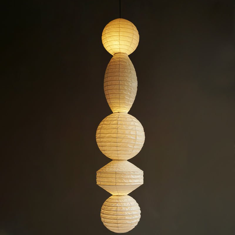 Elthayra Natural Series Bamboo Lantern Pendant Lamp - Letslighting