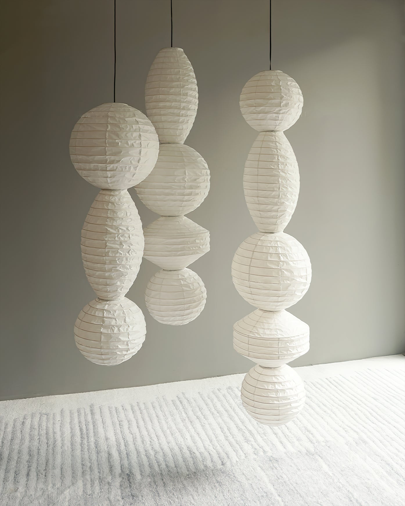 Elthayra Natural Series Bamboo Lantern Pendant Lamp - Letslighting