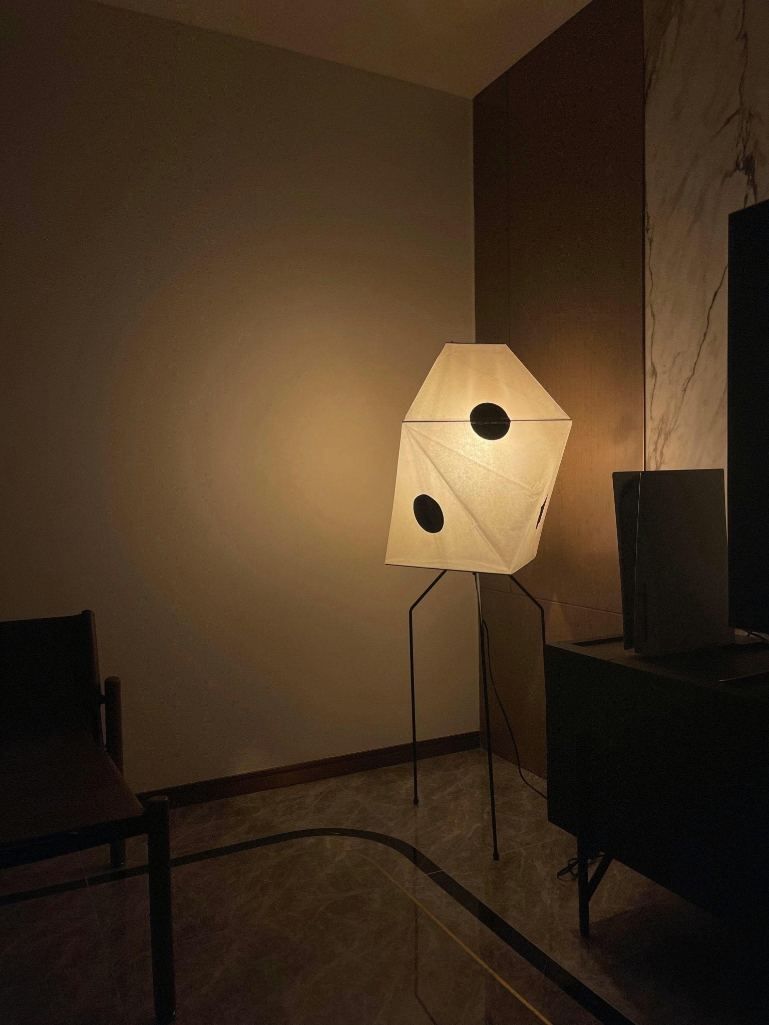 Atheilil Artistic Fabric Floor Lamp - Letslighting