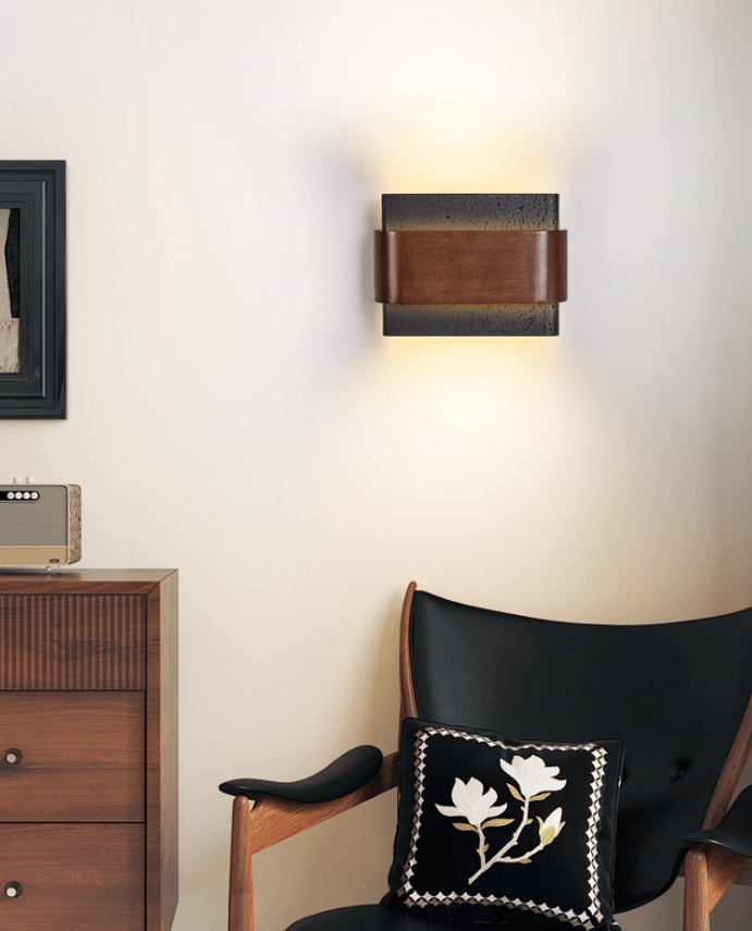 Orin Travertine Wall Light - Letslighting
