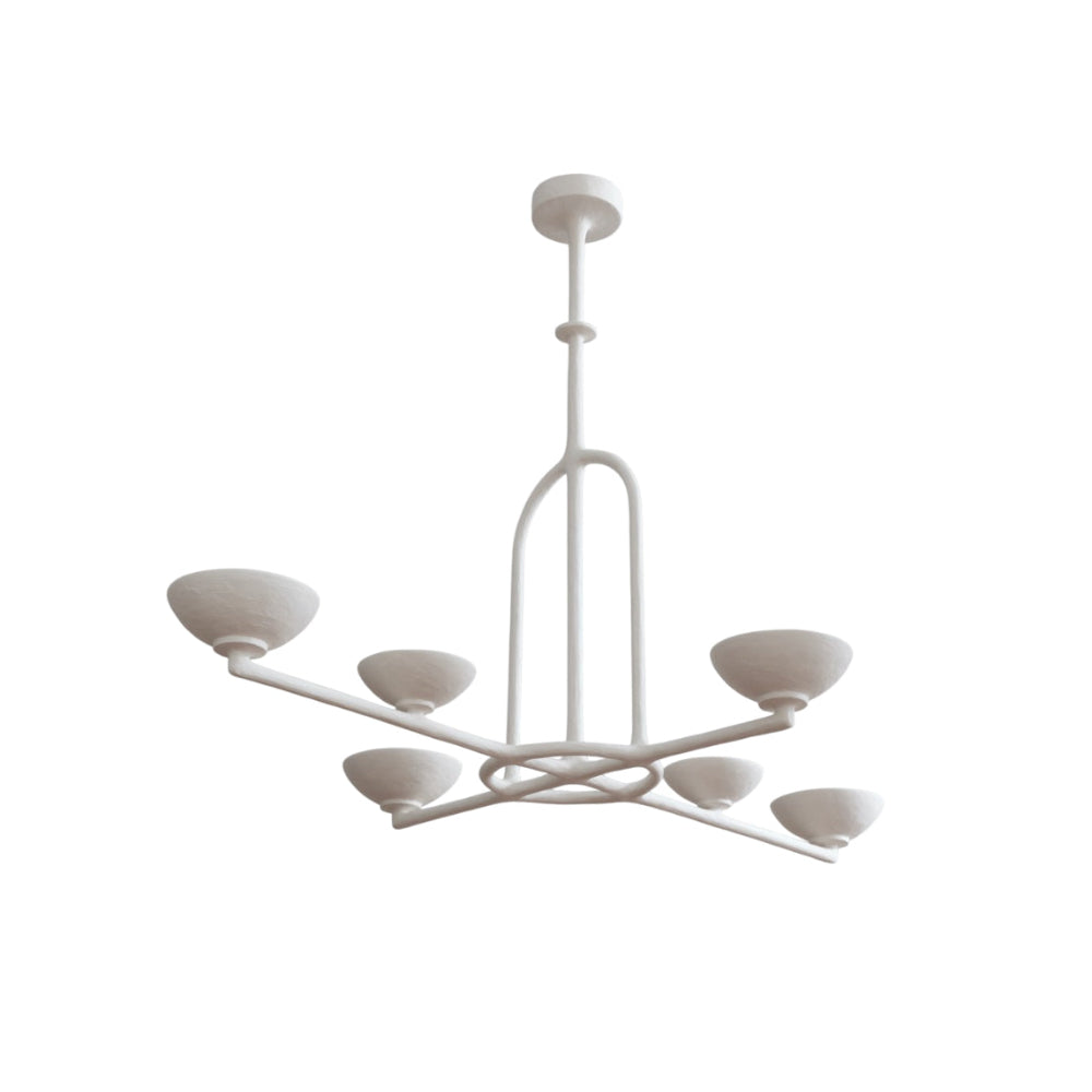 Orion Premium Nordic Art Plaster Chandelier - Letslighting