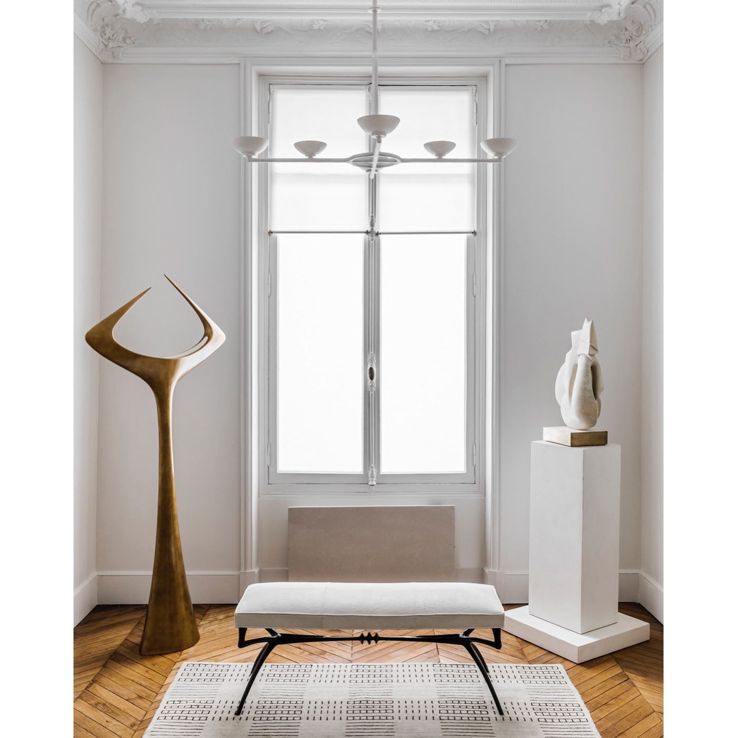 Orion Premium Nordic Art Plaster Chandelier - Letslighting