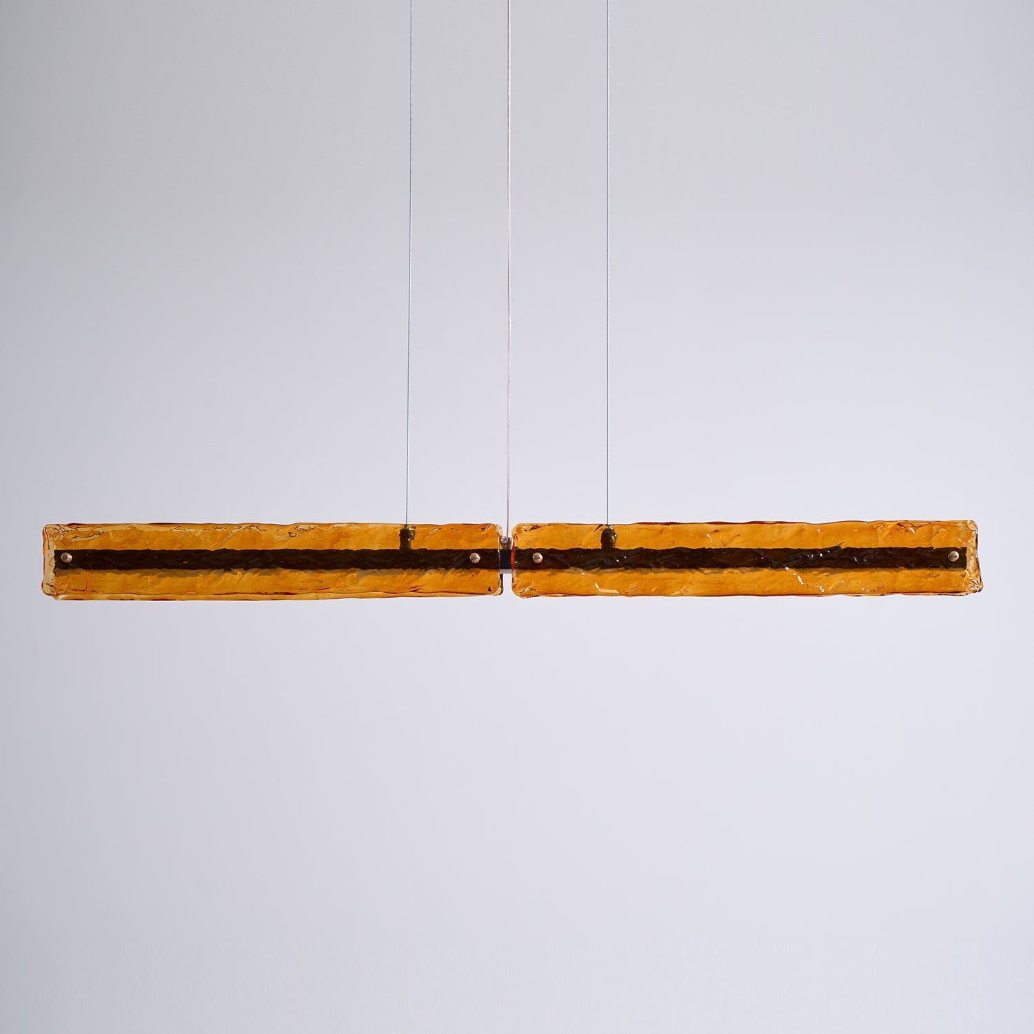 Avnorira Modern Minimalist Linear Island Glass Pendant Lamp - Letslighting