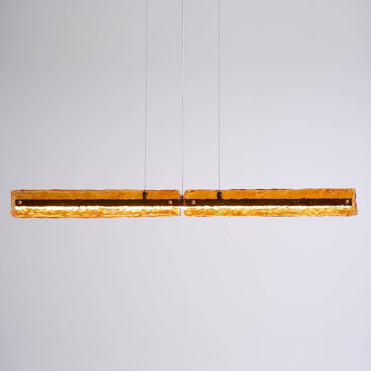 Avnorira Modern Minimalist Linear Island Glass Pendant Lamp - Letslighting