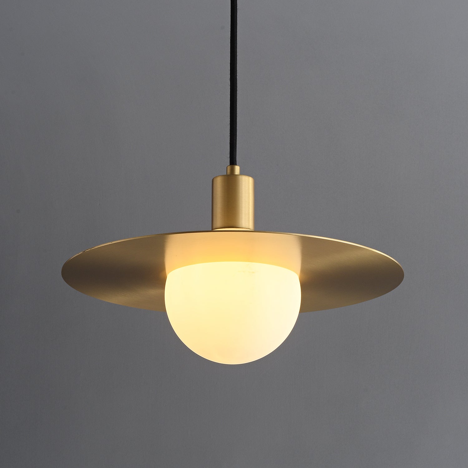 Orionis Premium Nordic Art Brass Glass Pendant Lamp - Letslighting