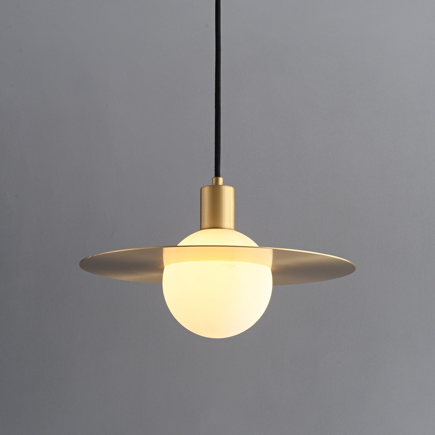 Orionis Premium Nordic Art Brass Glass Pendant Lamp - Letslighting