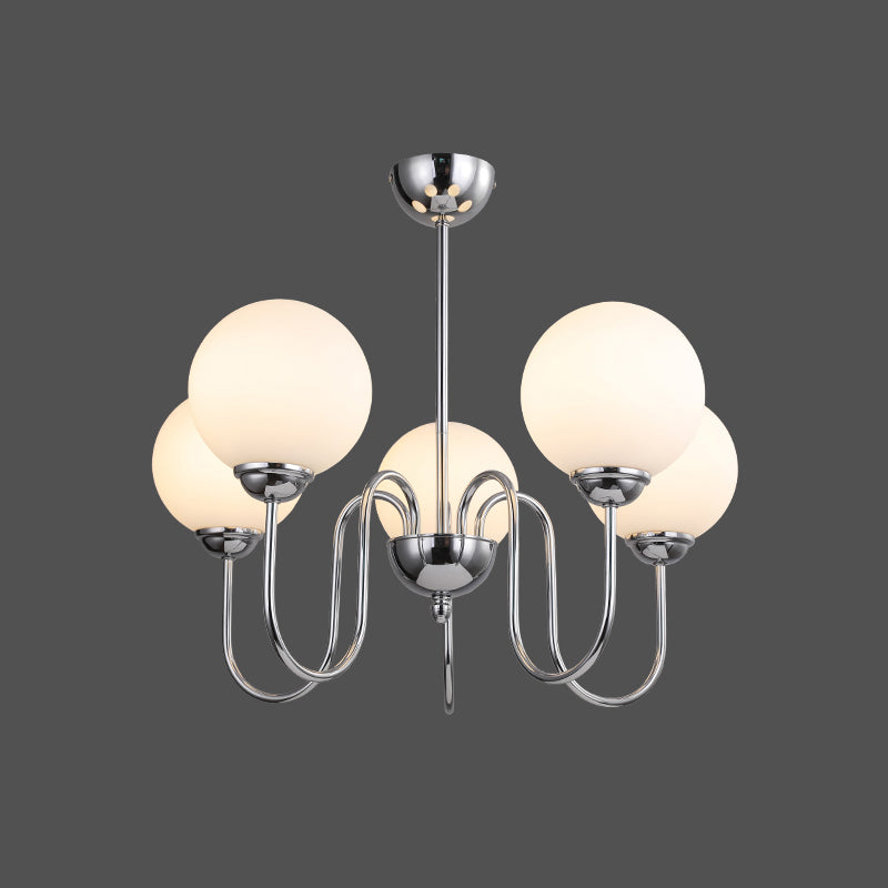 Ildorel Premium Nordic Art Brass Glass Chandelier - Letslighting