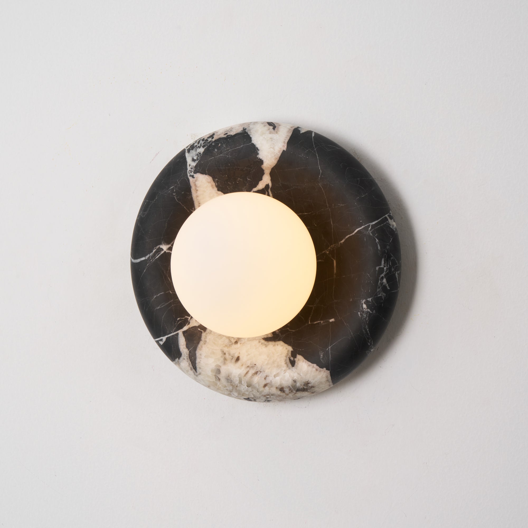 Uvinos Modern Minimalist Black Marble Sconce Wall Lamp - Letslighting