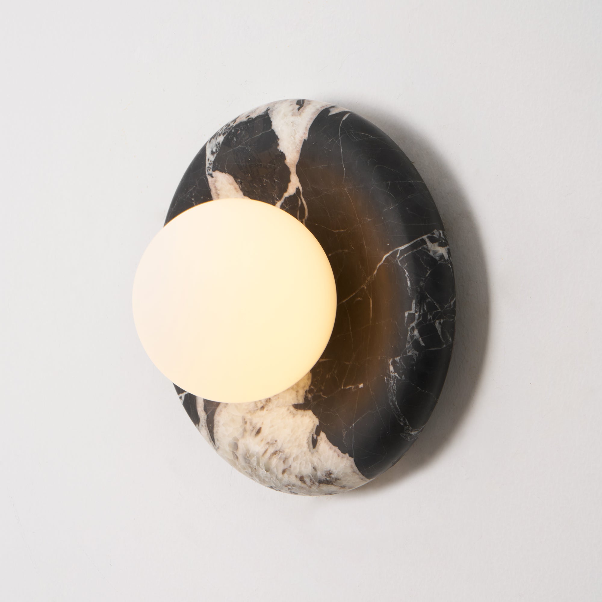 Uvinos Modern Minimalist Black Marble Sconce Wall Lamp - Letslighting