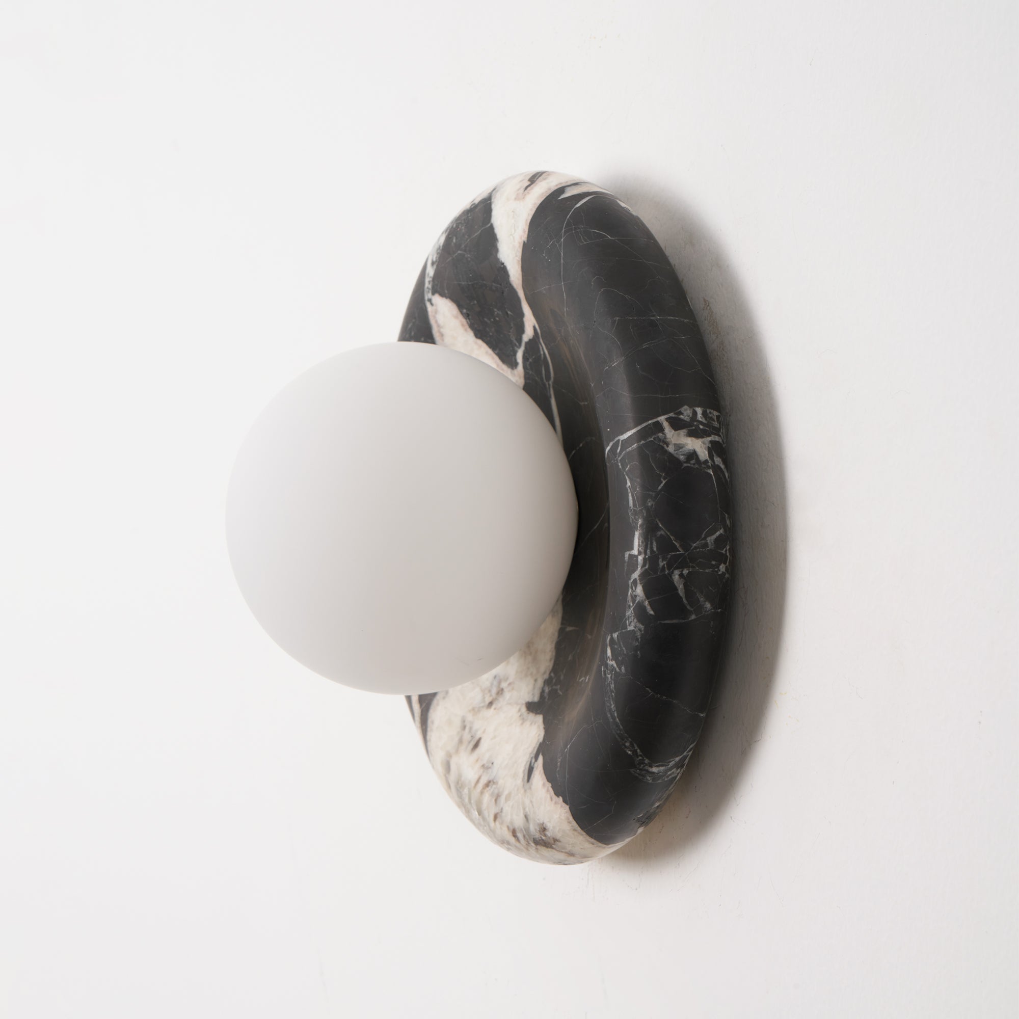 Uvinos Modern Minimalist Black Marble Sconce Wall Lamp - Letslighting