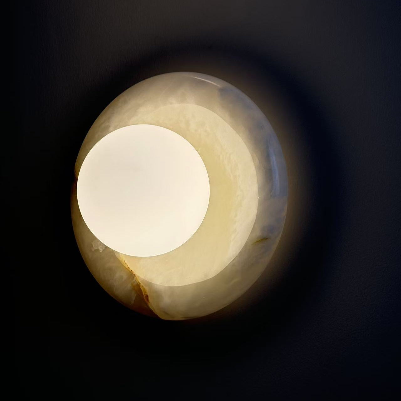 Avi Marble Indoor Wall Sconce