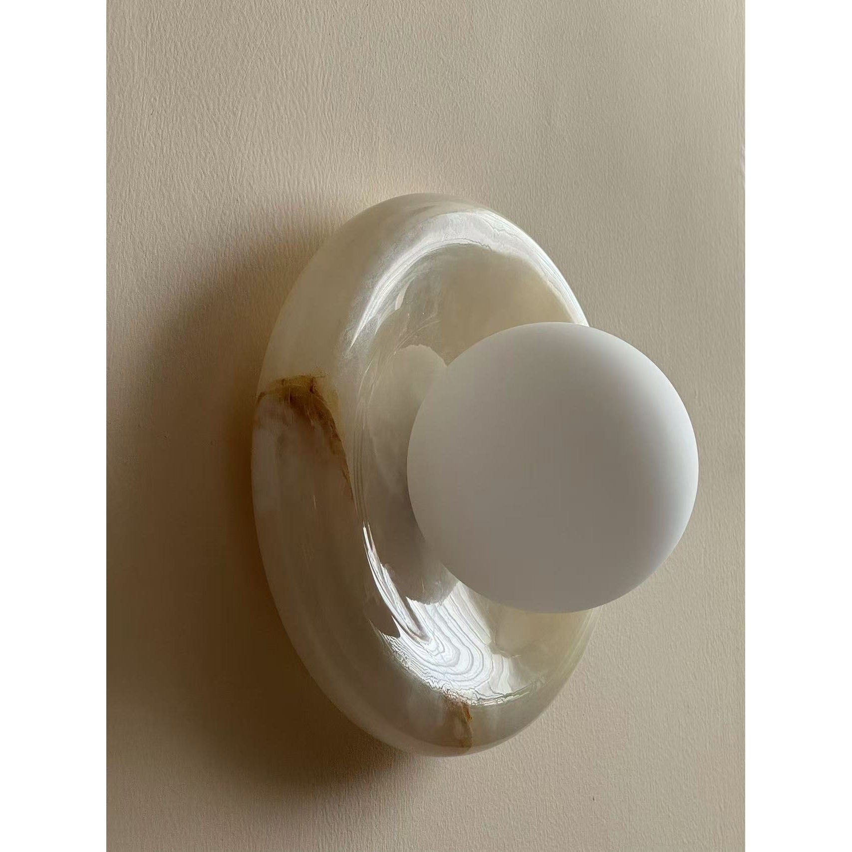 Avi Marble Indoor Wall Sconce