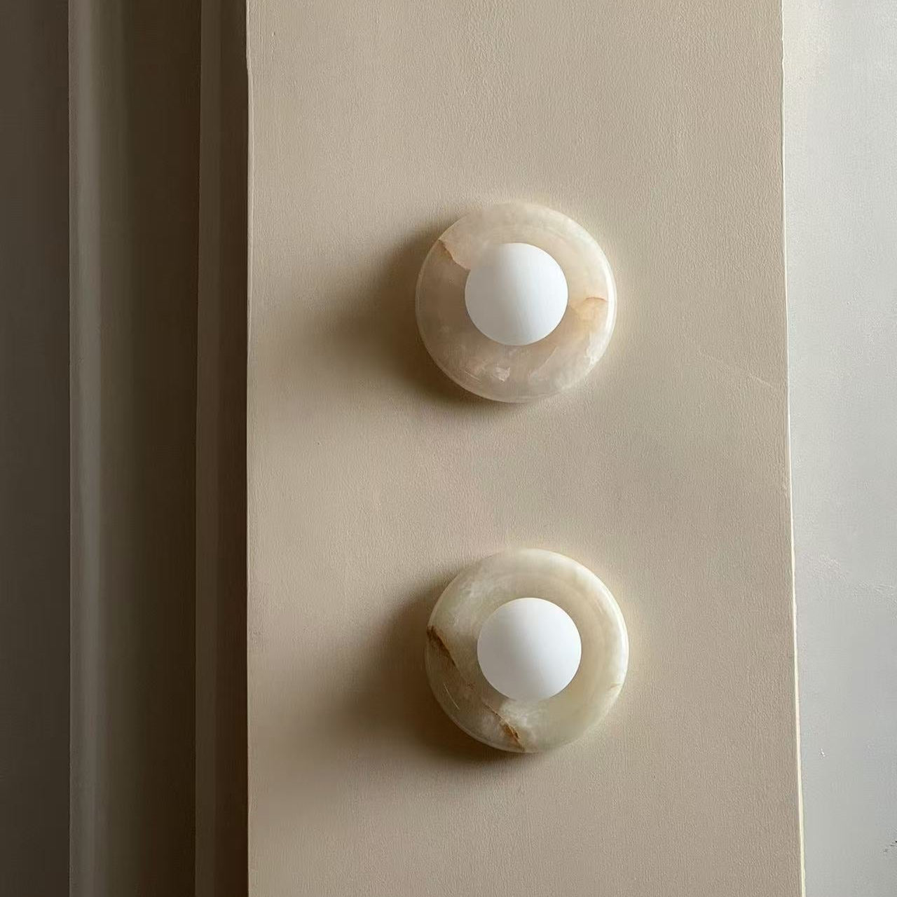 Avi Marble Indoor Wall Sconce
