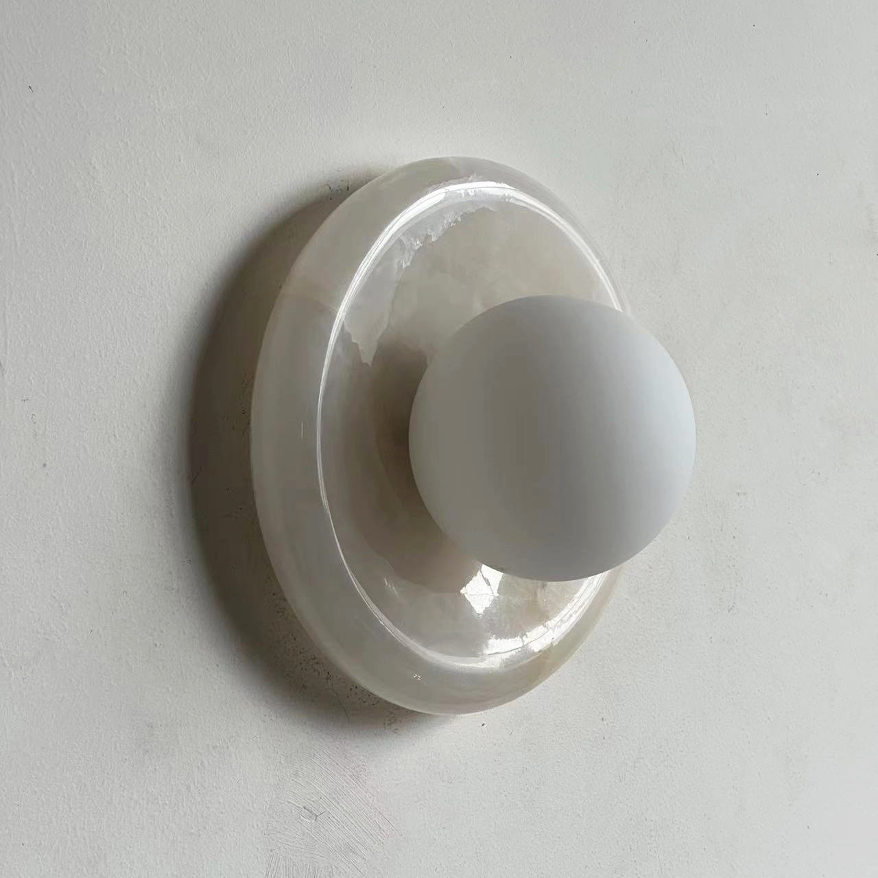 Avi Marble Indoor Wall Sconce