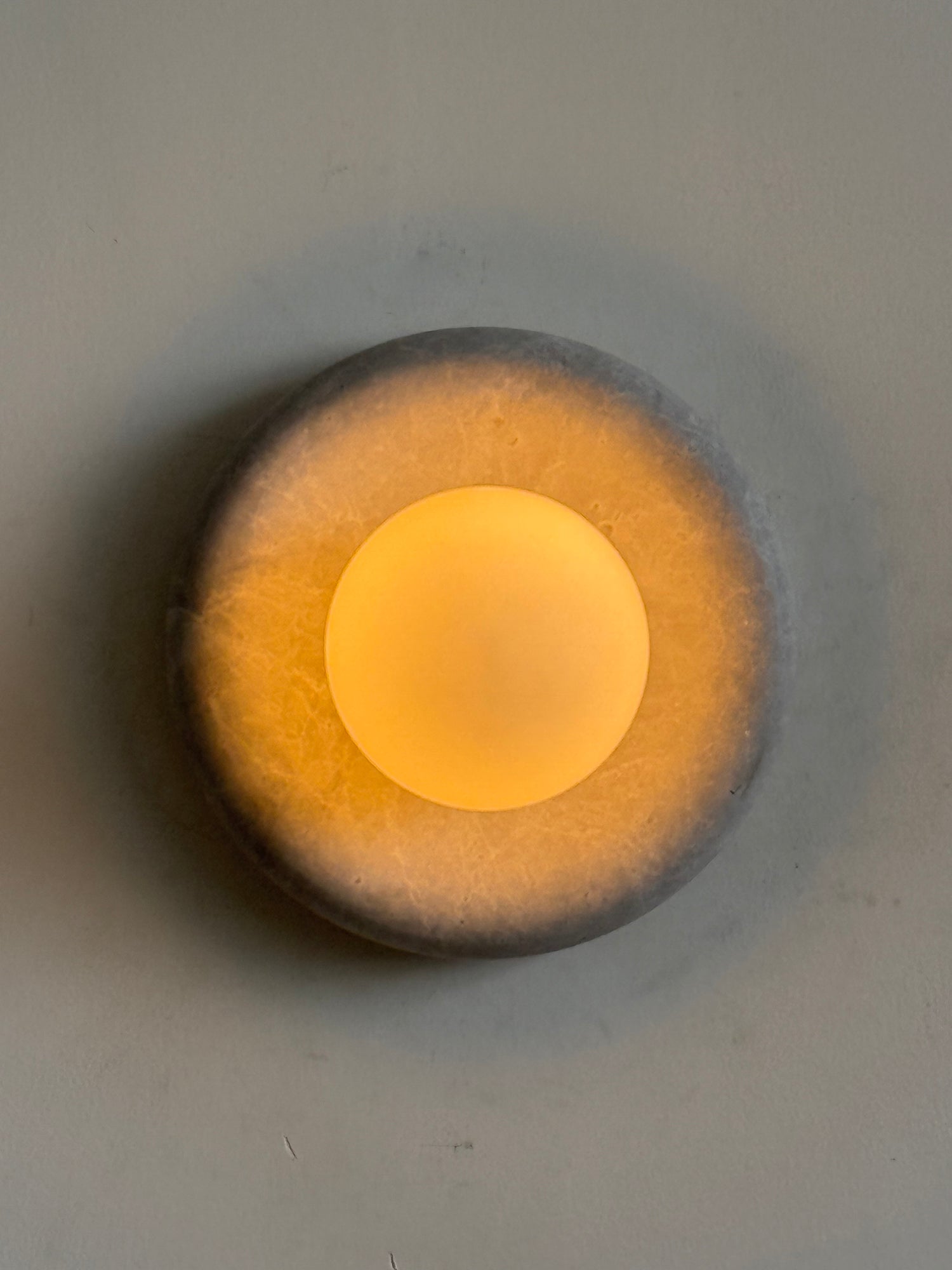 Aurvelyra Nordic Art Classic Grey Glass Marble Sconce Wall Lamp - Letslighting