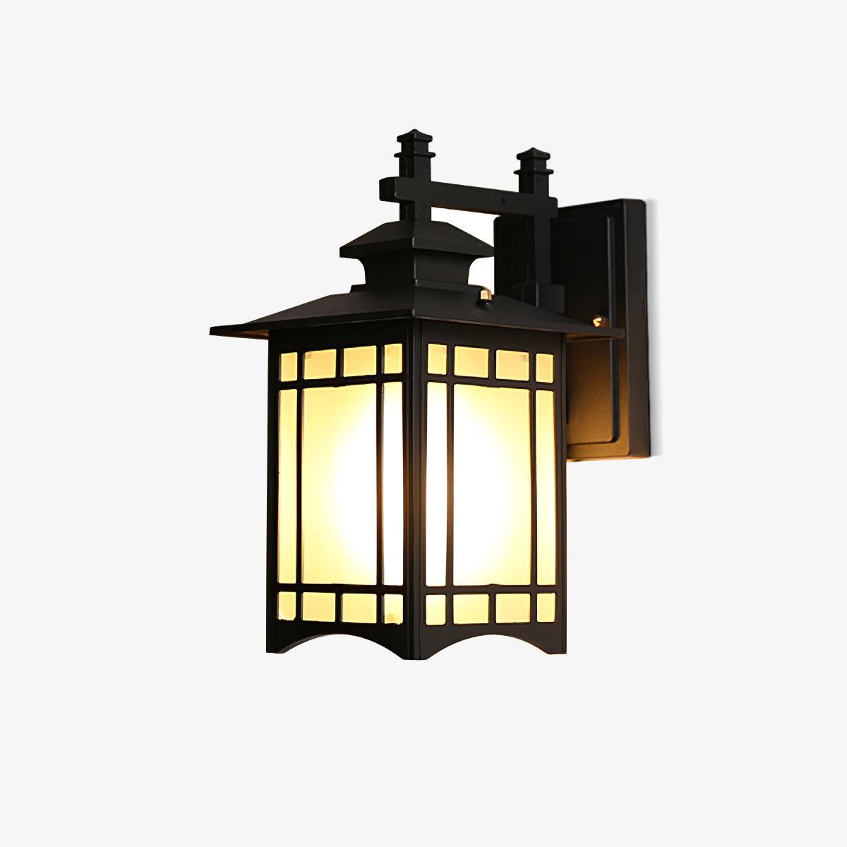 Gerald Elegance House Glass Outdoor Wall Light - Letslighting