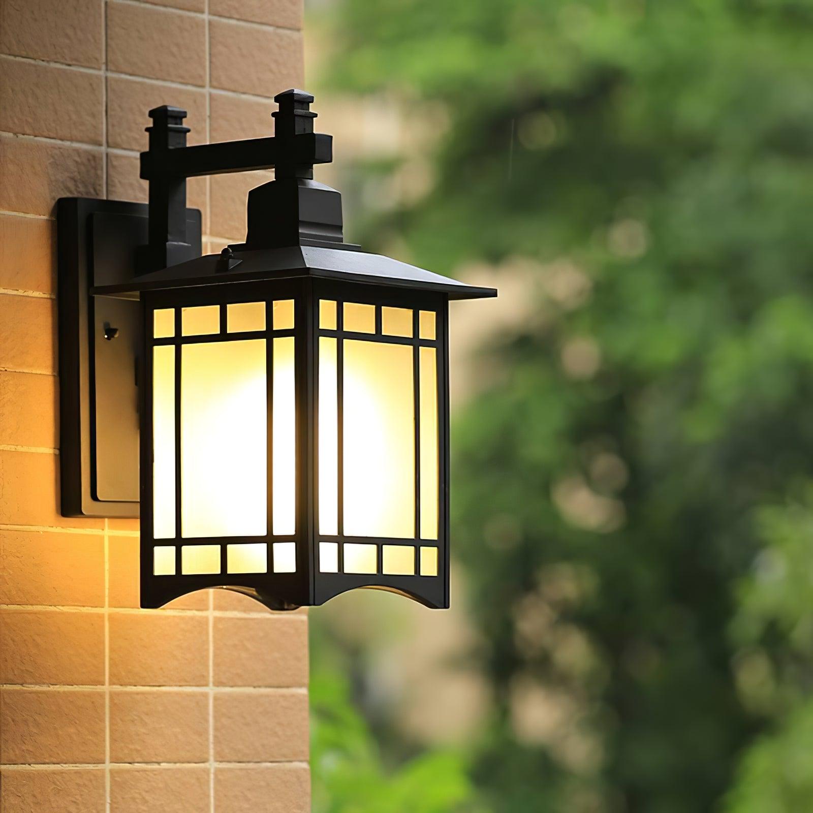 Gerald Elegance House Glass Outdoor Wall Light - Letslighting