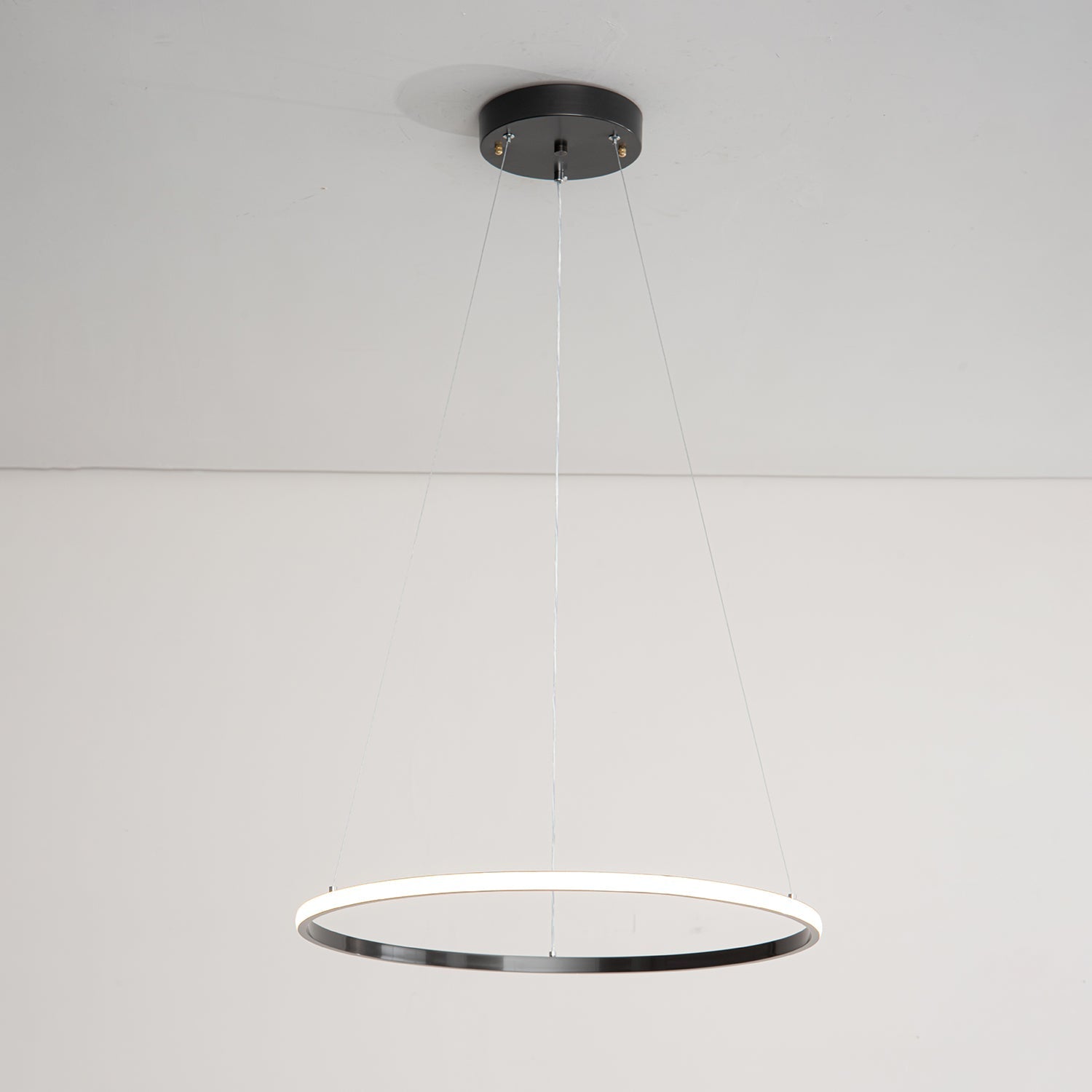 Arthaila Modern Minimalist Rings Brass Plastic Chandelier - Letslighting