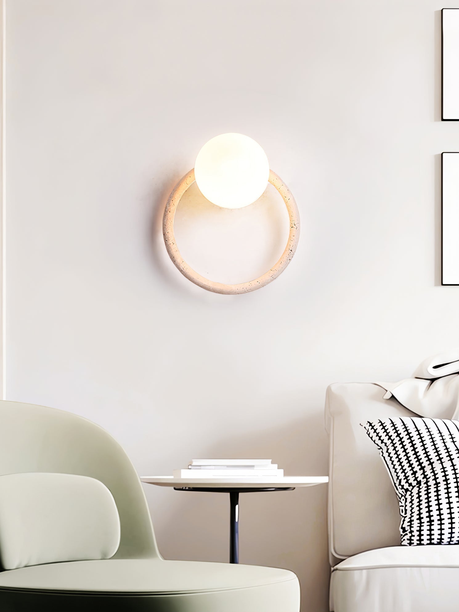 Idoryra Travertine Wall Light