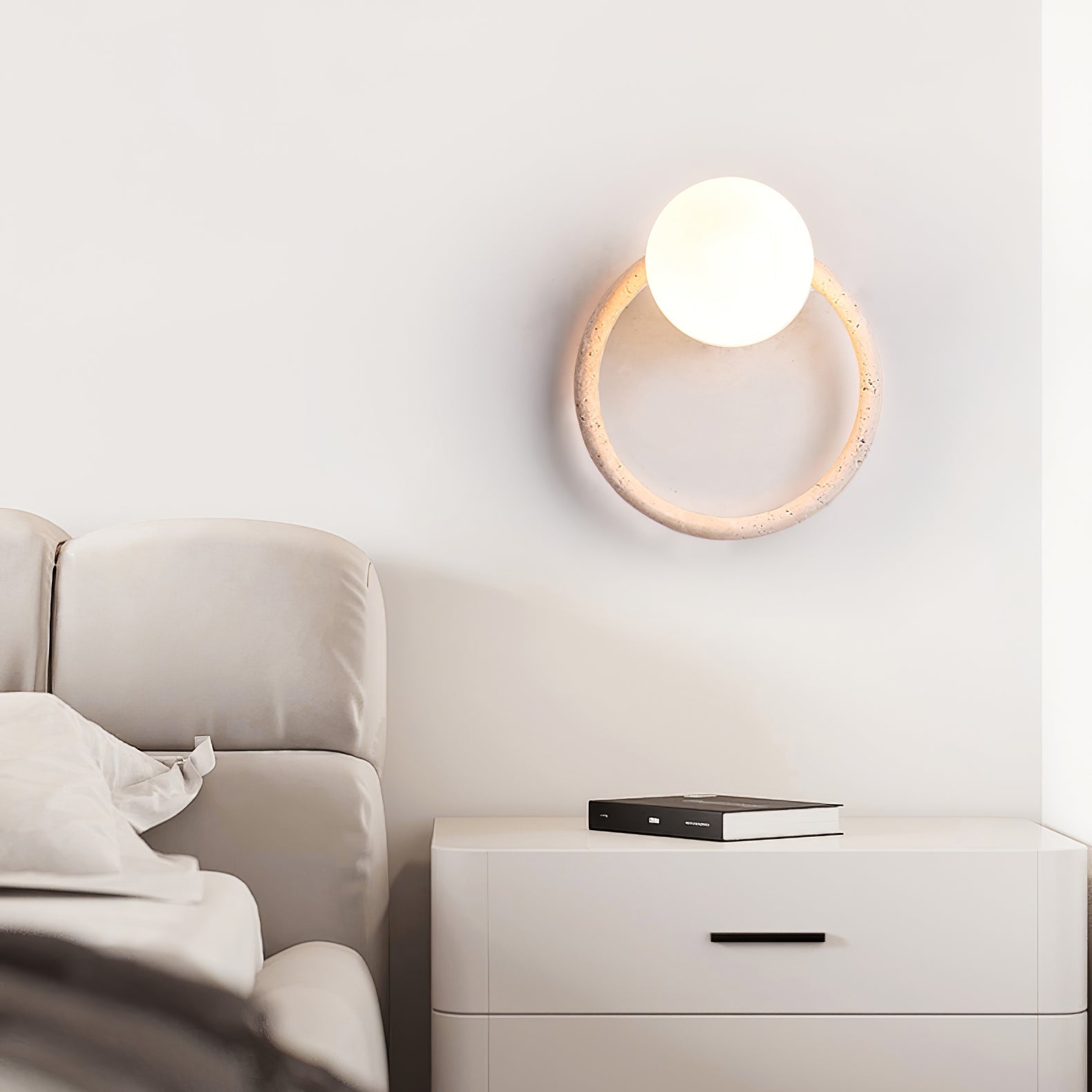 Idoryra Travertine Wall Light