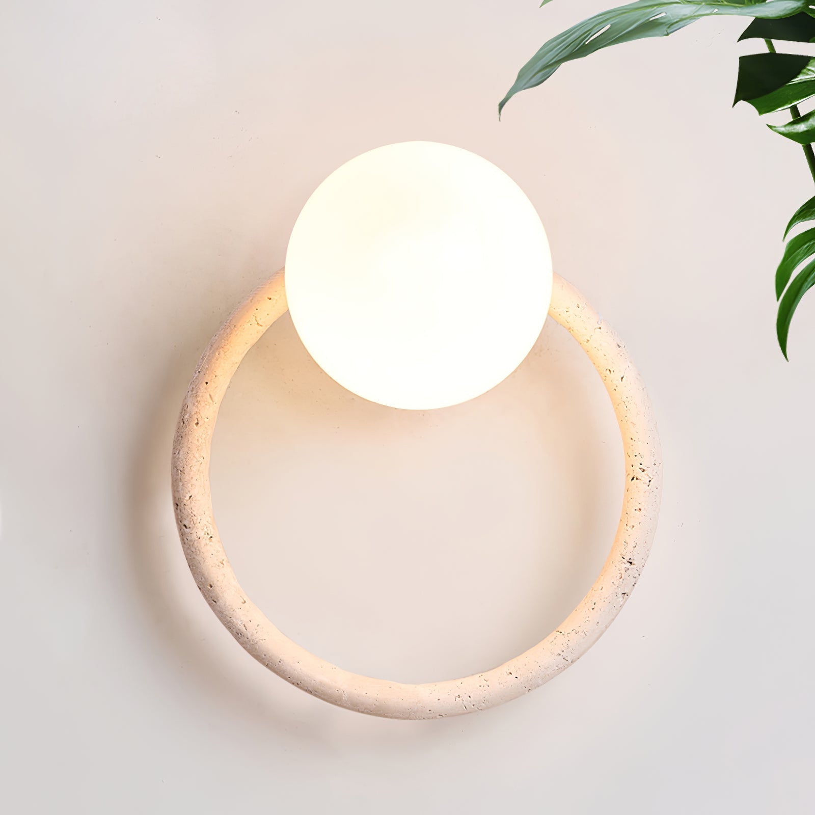 Idoryra Travertine Wall Light