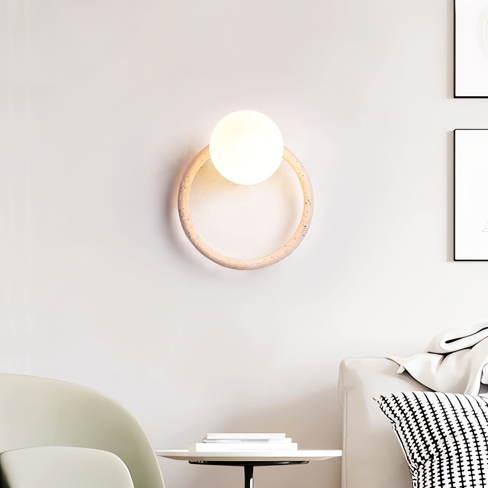 Idoryra Travertine Wall Light
