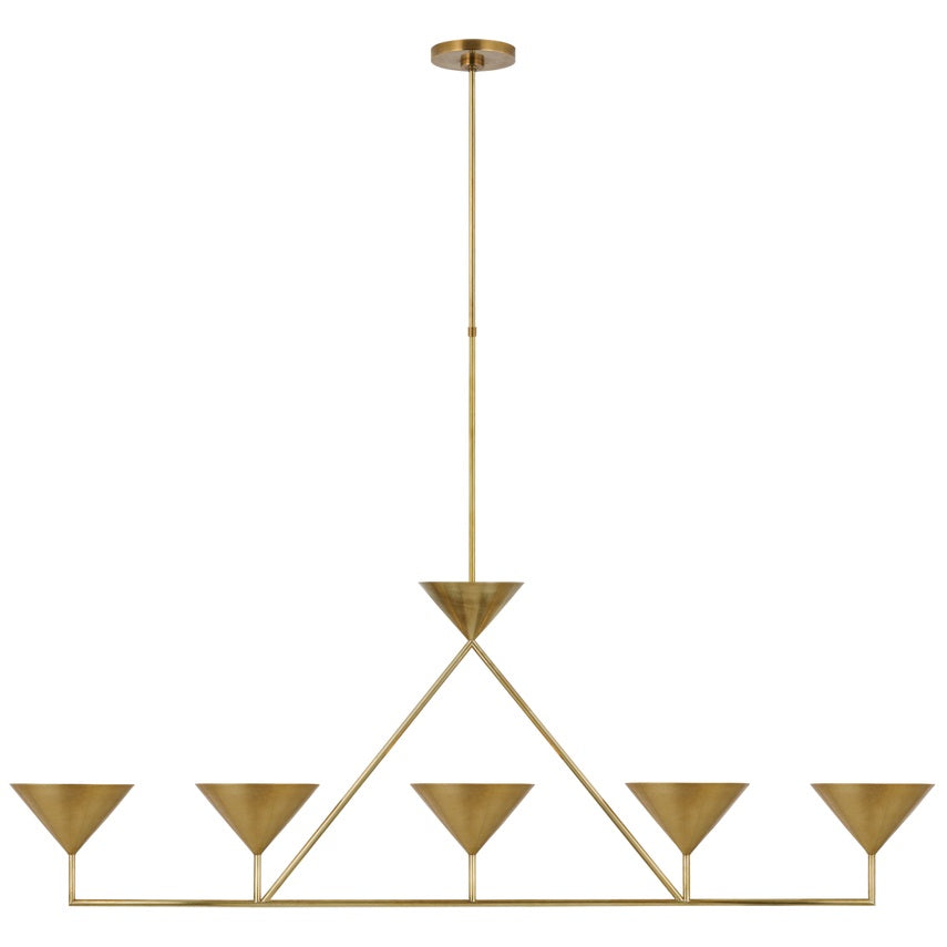 Ulveleth Modern Minimalist Linear Chandelier - Letslighting