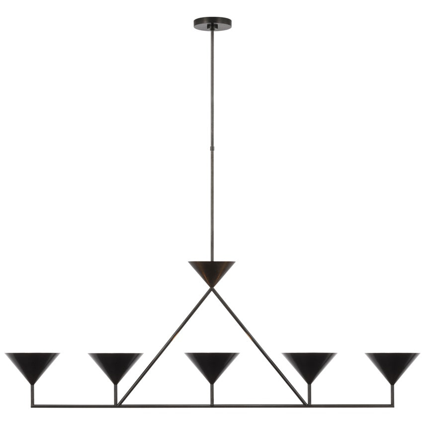 Ulveleth Modern Minimalist Linear Chandelier - Letslighting