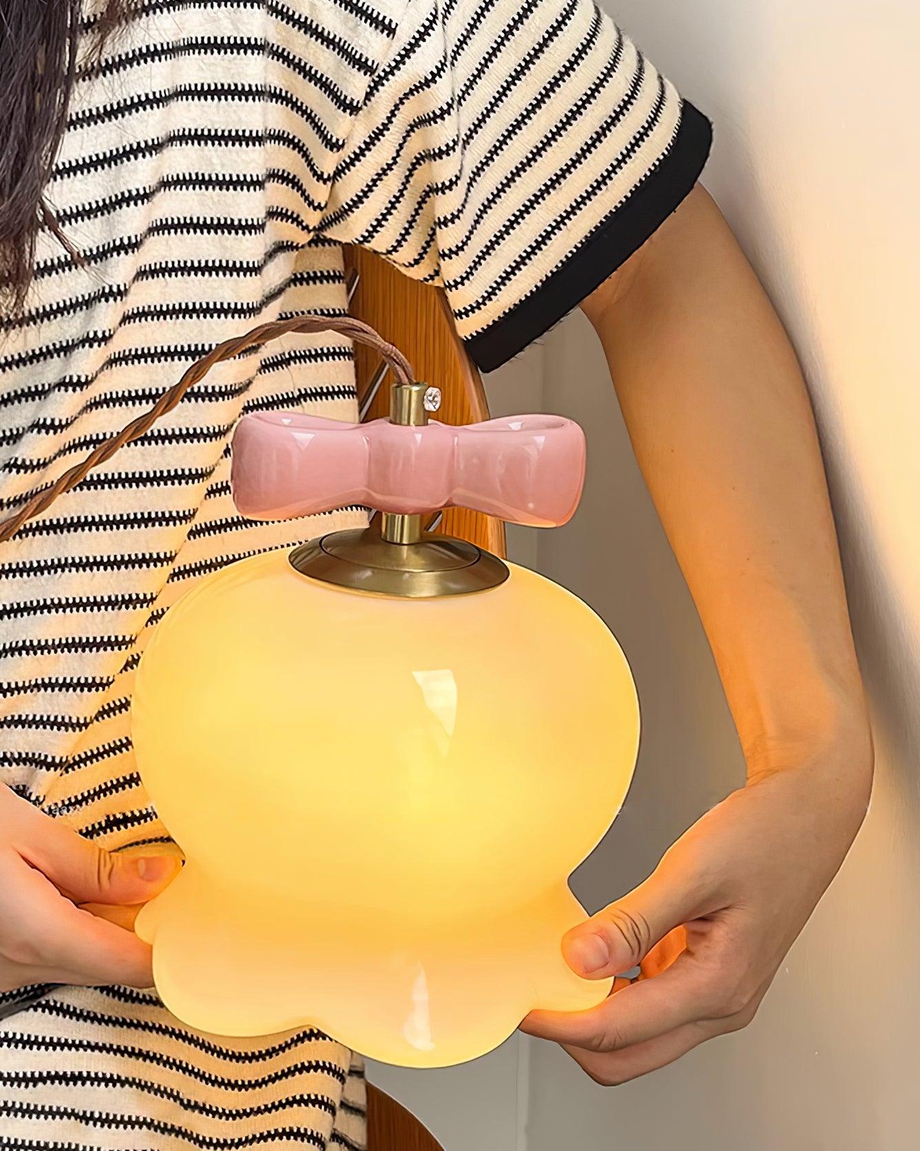 Orto Pendant Light Bellflower Bow - Letslighting