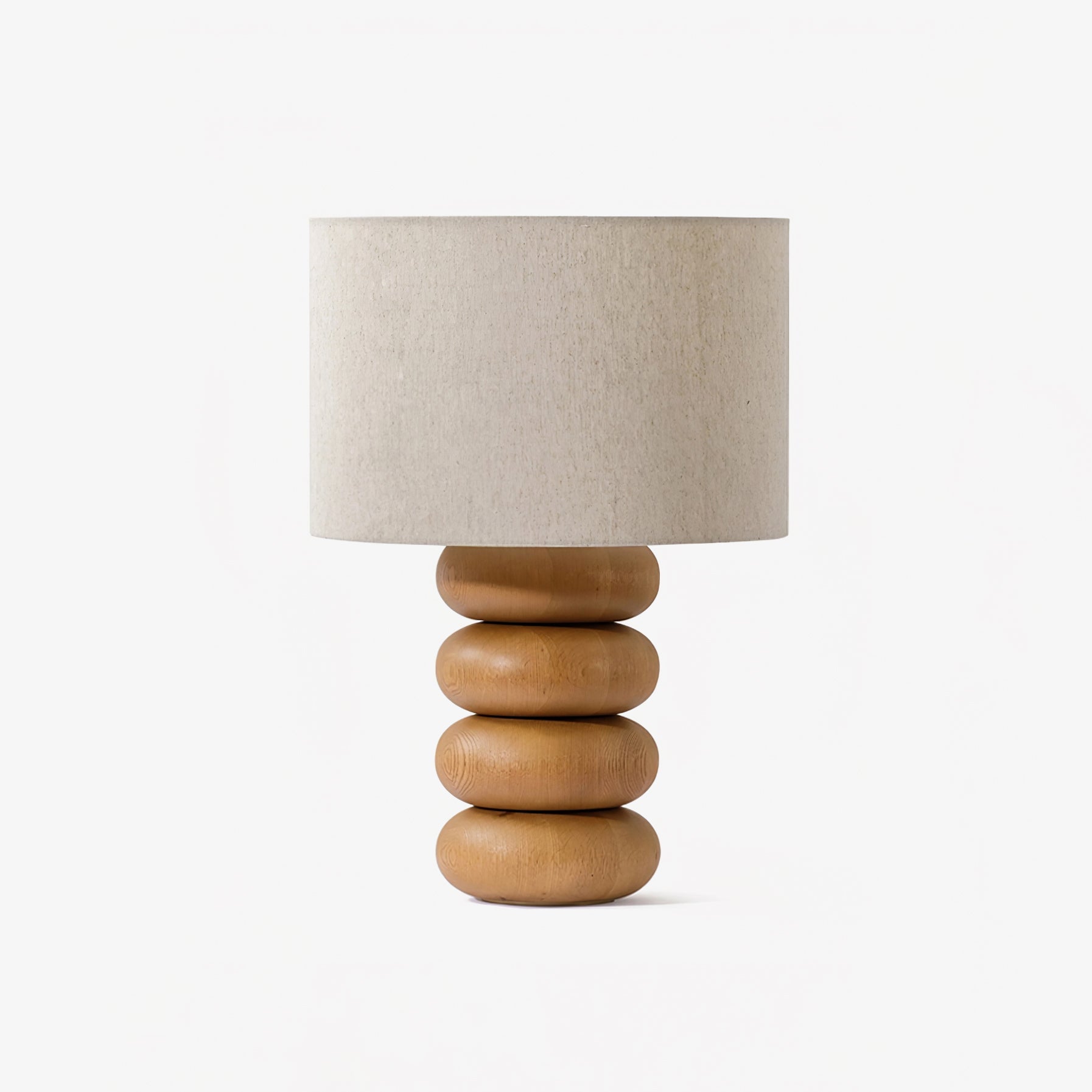 Zana Wood Fabric Table Lamp - Letslighting