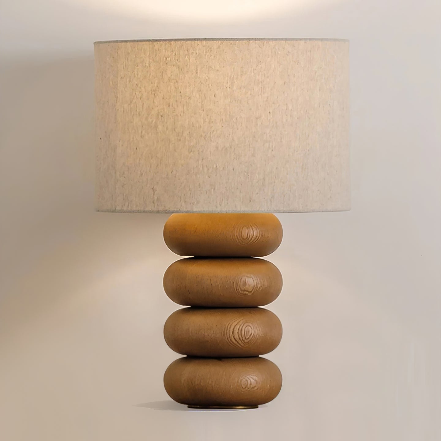Zana Wood Fabric Table Lamp - Letslighting