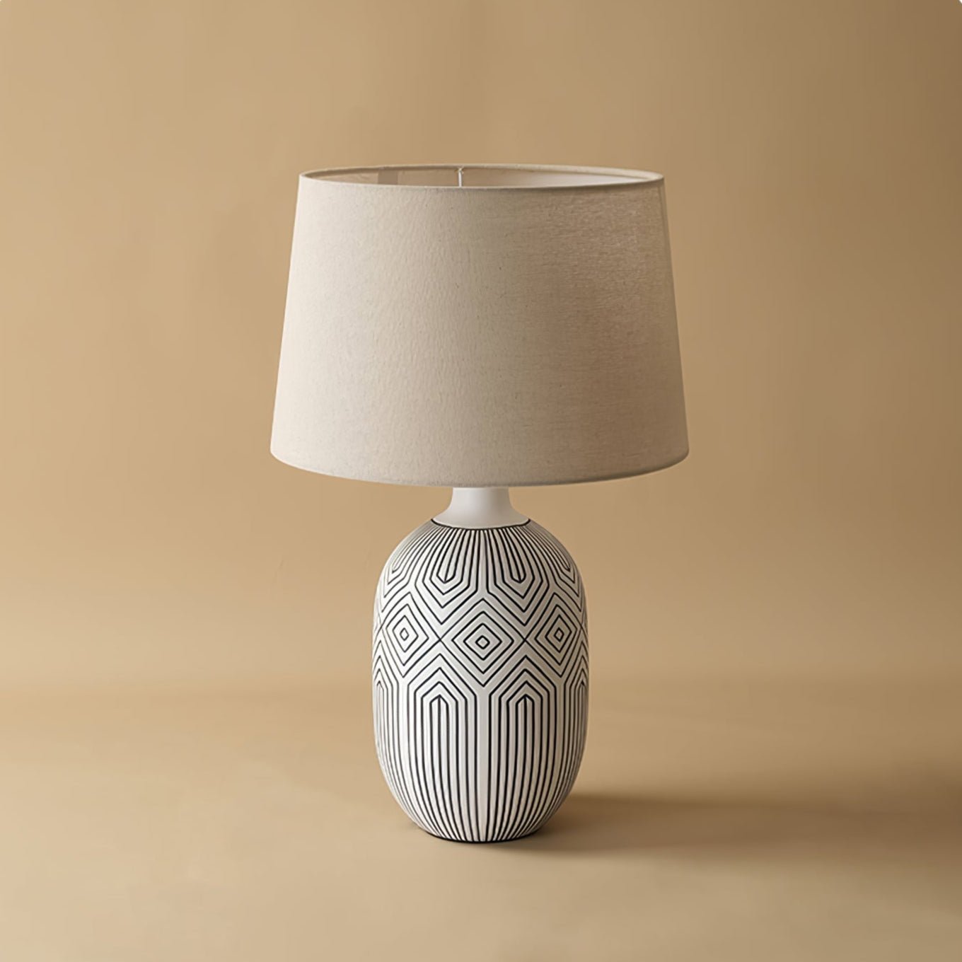 Brittany Modern Ceramics Table Lamp - Letslighting